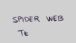 Cómo se escribe TELARAÑA en INGLÉS