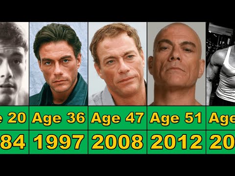 Jean Claude Van Damme From 1980 To 2023