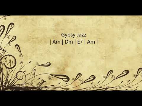 Ukejam - Am Dm E7 Am GypsyJazz