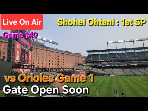 ライブ配信】対ボルティモア•オリオールズ〜シリーズ初戦〜大谷翔平