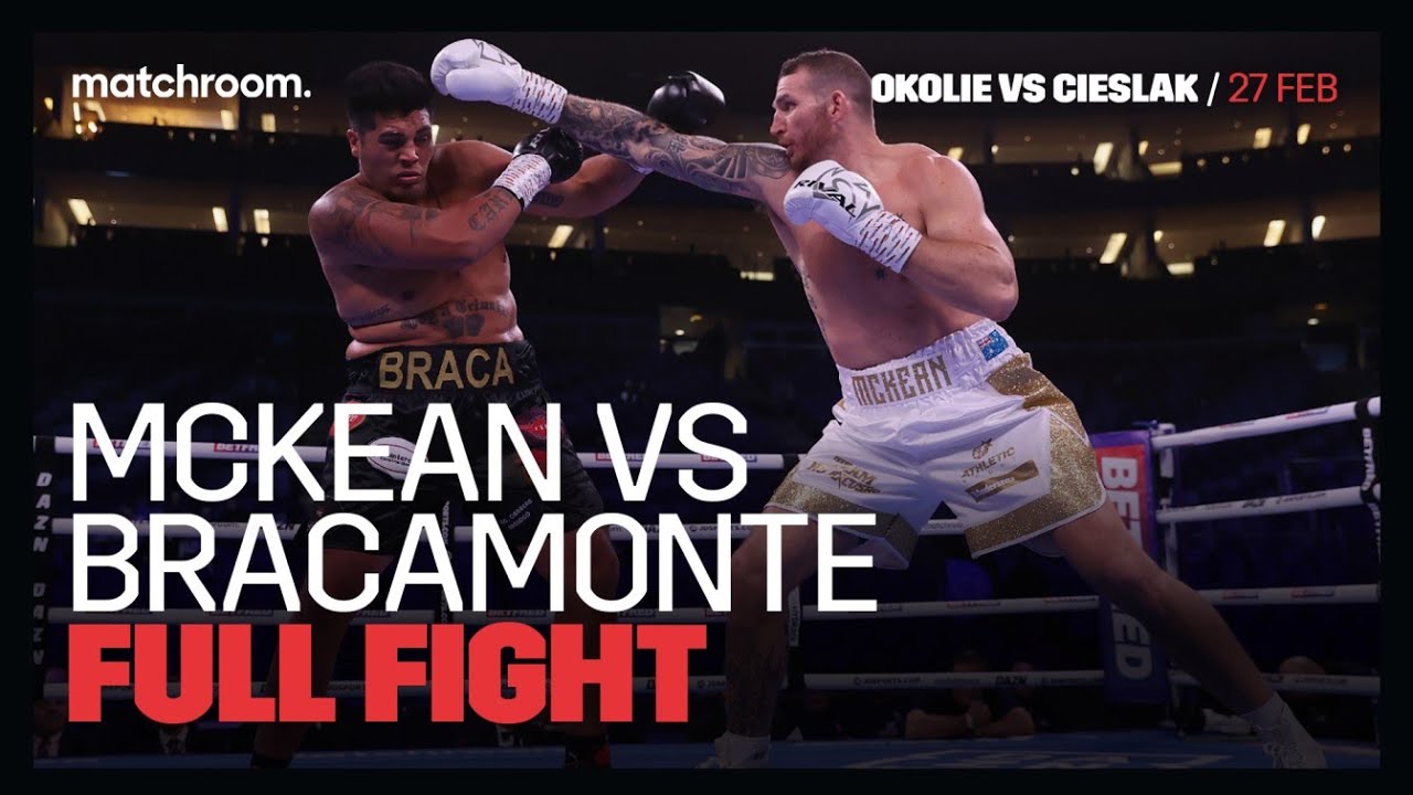 Demsey McKean vs Ariel Esteban Bracamonte (Full Fight)