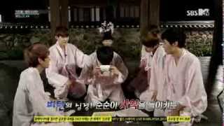 130924 Rookie King Channel BTS E04 신인왕 방탄소년단 채널방탄 (720p) HD