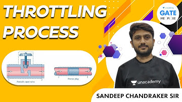 Throttling Process | GATE Mechanical 2022 | Sandeep Sir