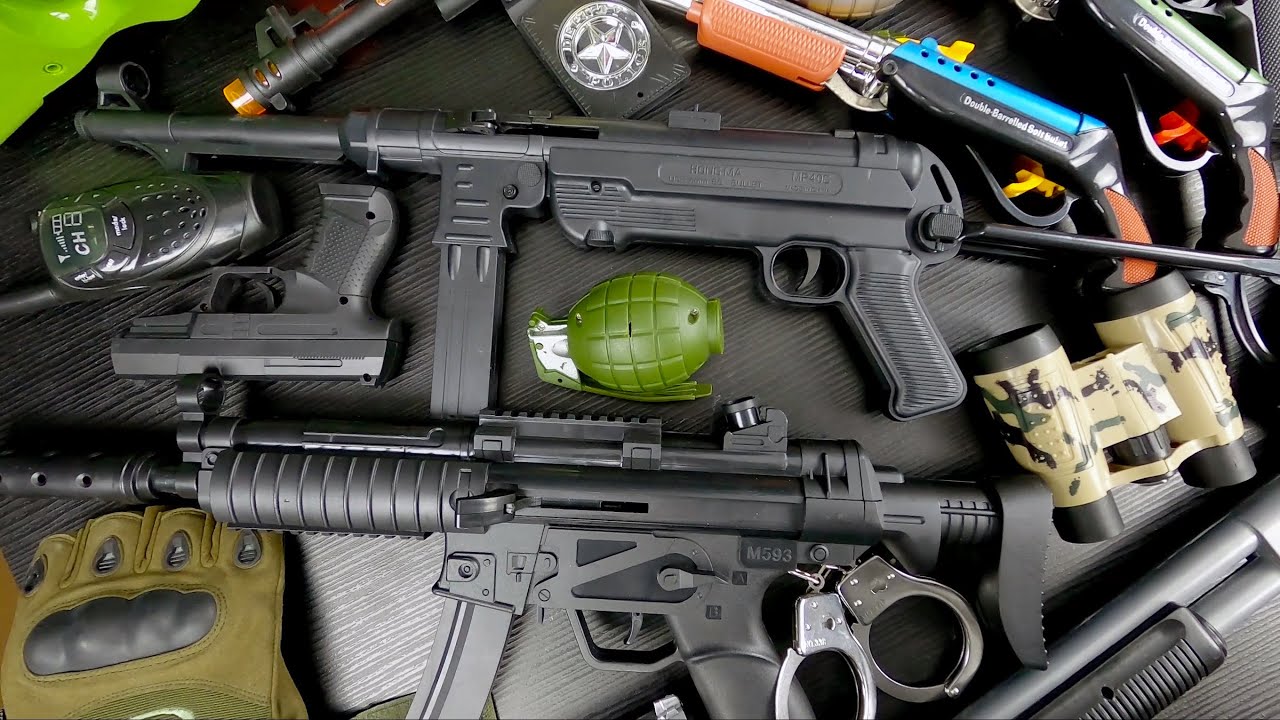 My entire arsenal of airsoft guns and gear