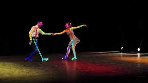 Lindy hop dancing | Swing Dance | Markerless Motion Tracking | OpenPose | AI