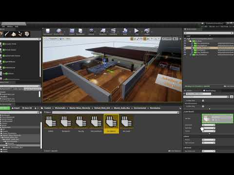 Placing Sounds In 3D Spaces (Part. 2 - Rooms) - Wwise UE4 Integration 2020
