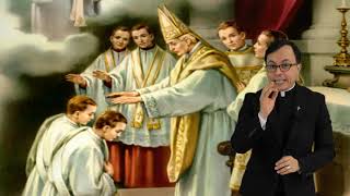 ¿Cuál es la materia y forma del sacramento del Orden Sacerdotal?