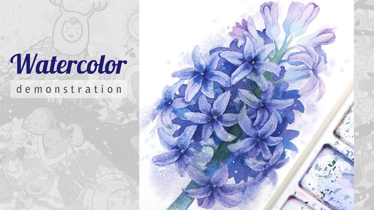 Drawing A Hyacinth Watercolor Youtube Download files and build them with your 3d printer, laser cutter, or cnc. drawing a hyacinth watercolor