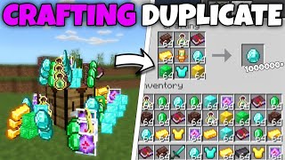 Latest Crafting Table DUPLICATION GLITCH for New Update Minecraft Bedrock 1.20.90! Ps5!
