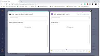 Creating Monday.com Shareable Board