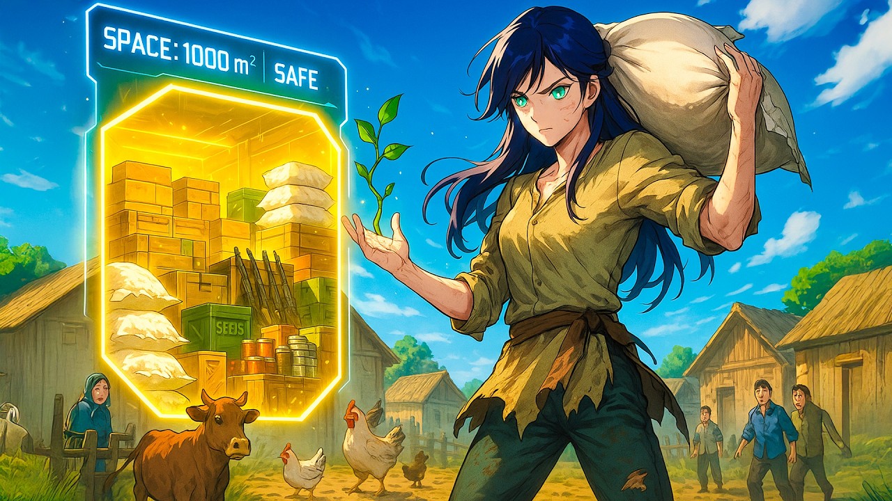 They Sent Me To Die In Countryside But I've Thousand Square Meter Magical Space With Supplies