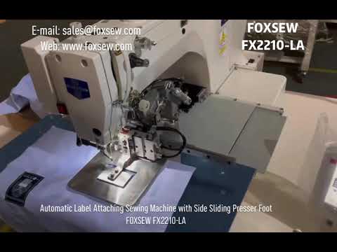 Automatic Label Sewing