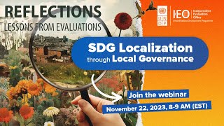 Reflections: SDG Localisation through Local Governance