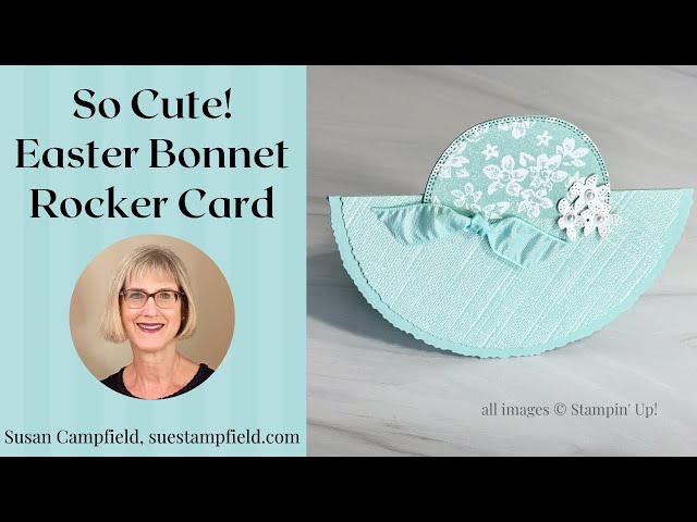 So Cute! Easter Bonnet Rocker Card - YouTube so-cute-easter-bonnet-rocker-card-youtube