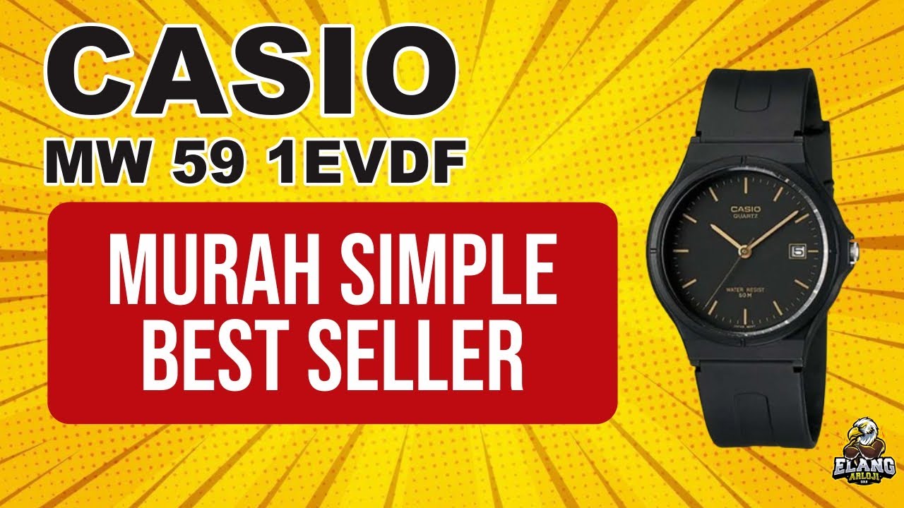 CASIO MW 59 1EVDF : JAM TANGAN CASIO MURAH SIMPLE BEST SELLER TERBARU ...