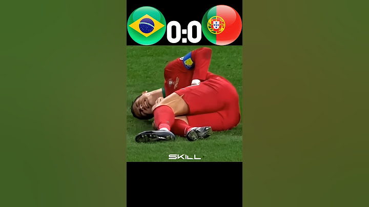 Ronaldo Destroyed Neymar and Brazil | #cr7  Portugal vs Brazil🇧🇷 imaginary #football #neymar #shorts