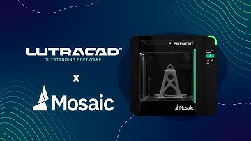 LutraCAD X Mosaic Manufacturing - Workflow from scan to TPU insole