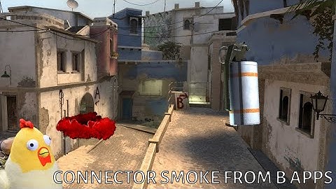 CS:GO #de_mirage #connector from B #apps #Smoke | Base #smokes you should know | Grenades #lineups
