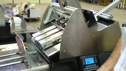Friction feeder - Vacuumatic TCF - Counting 2 plastic card samples of different thicknesses