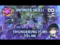 Yelan but thundering fury so you dont have to infinite skill