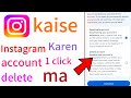 How to delete instagram account permanentlyhow to delete instagram accountinstagram delete