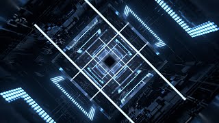 C4D + Octane Timelapse \\ 220225 Light Tunnel