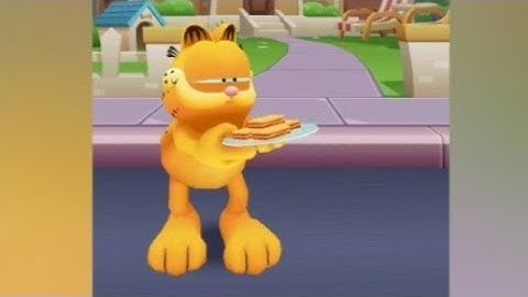 Garfield rush - GamePlay