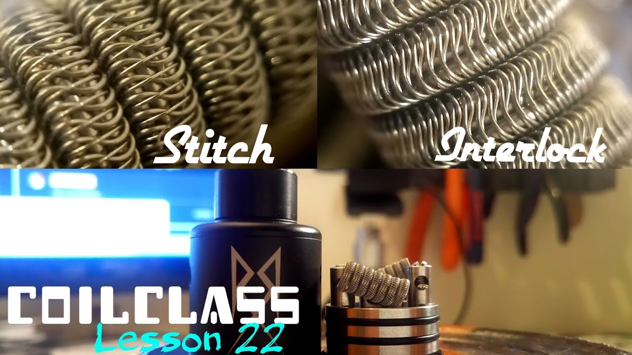 coil class - lesson 22 - stitched alien ,interlock alien coil builds ...