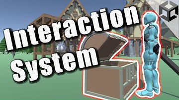 How to Open Chest, Loot, Pick Up Items, Speak - UNITY 3D RPG INTERACTION SYSTEM using Input System