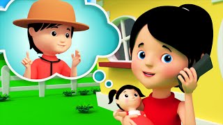 miss polly had a dolly | nursery rhymes | 3d rhymes | kids songs | Kids Tv Nursery Rhymes