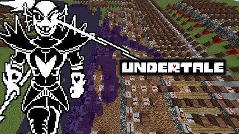 【Minecraft】Noteblockで「Battle Against A True Hero」【Undertale】