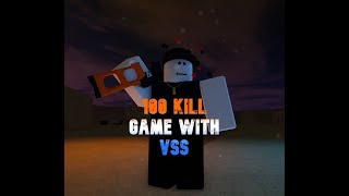 119 Kill game with VSS Vintorez (Roblox Phantom forces)