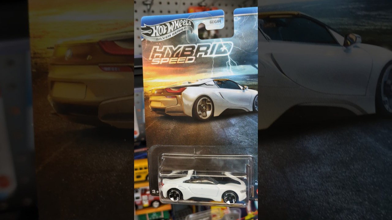 "BMW i8 ROADSTER" HOTWHEELS HYBRID SPEED 