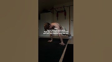 Read the description if you have weak protraction in your planche ⬇️ #calisthenics #scapulapushup