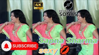 Sapna Sharma Sexy सकस डस Halwa Sharir 4K Haryanvi New Stage Dance 2024 