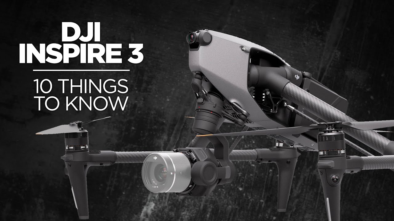 17 FEATURES OF THE DJI INSPIRE 3 