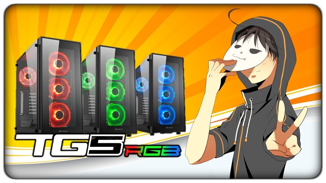giochi uniti IL CASE IN VETRO CON VENTOLE LED A 16,8 MILIONI DI COLORI - Sharkoon TG5 RGB | Unboxing e recensione