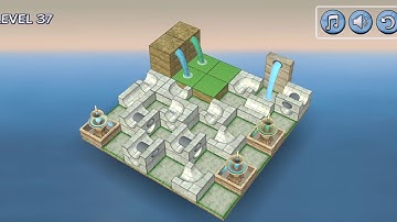 Classic - Mix - Level 37 | Flow Water Fountain 3D Puzzle | Walkthrough, Gameplay, No Commentary