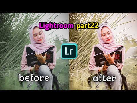 Cara edit foto kekinian di Lightroom tutorial 2022 YouTube