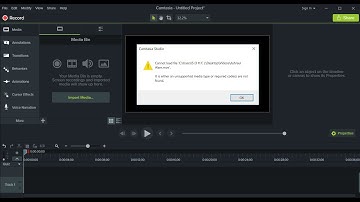How to fix unsupported media type or required codecs are not found