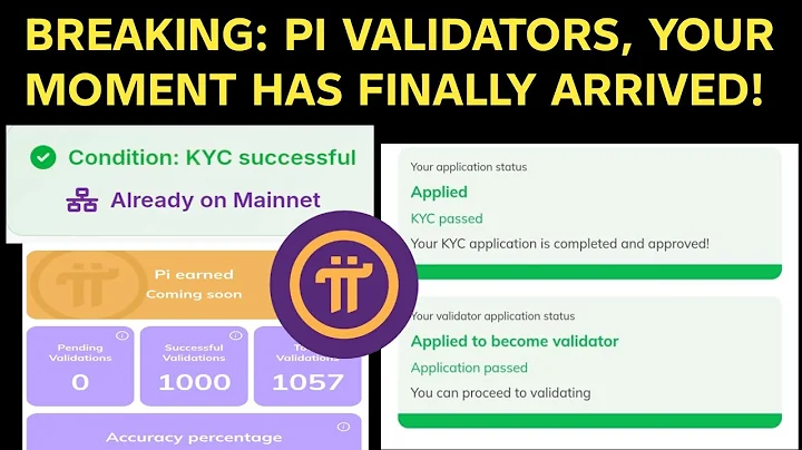 BREAKING: PI NETWORK VALIDATORS, YOUR MOMENT HAS FINALLY ARRIVED!