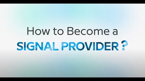 Become a Signal Provider: How to Set Up An Account with AssetsFX