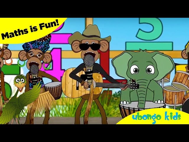 Maths is Fun! | Ubongo Kids Math Songs | African Educational Cartoons