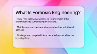 What Is Forensic Engineering    Law Enforcement Insider