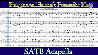 Video thumbnail of "Panginoon Halina't Pumarito Ka - SATB Acapella"