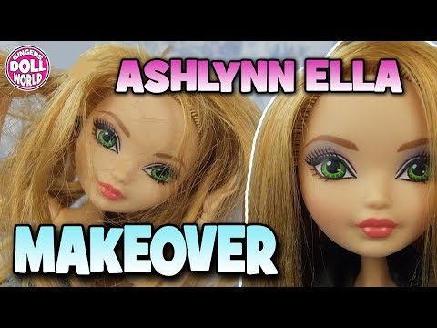 Ever After High Ashlynn Ella Doll Makeover