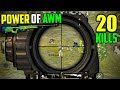 PUBG Mobile Lite 20 Kills Gameplay | Power of AWM !!!