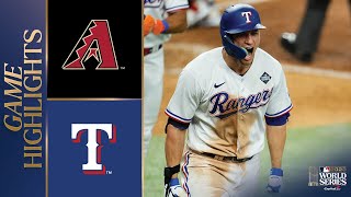 D-backs vs. Rangers Game Highlights (10\/27\/23) | MLB Highlights