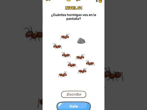Brain Blow nivel 51, 52, 53, 54, 55, 56, 57, 58, 59, 60 Solución | Español