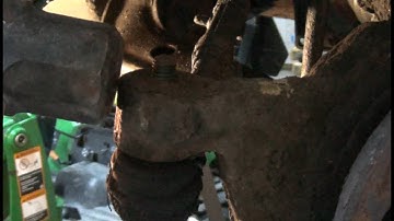 What to use when separating a Ball joint or  tie rod - joint separator tool Video